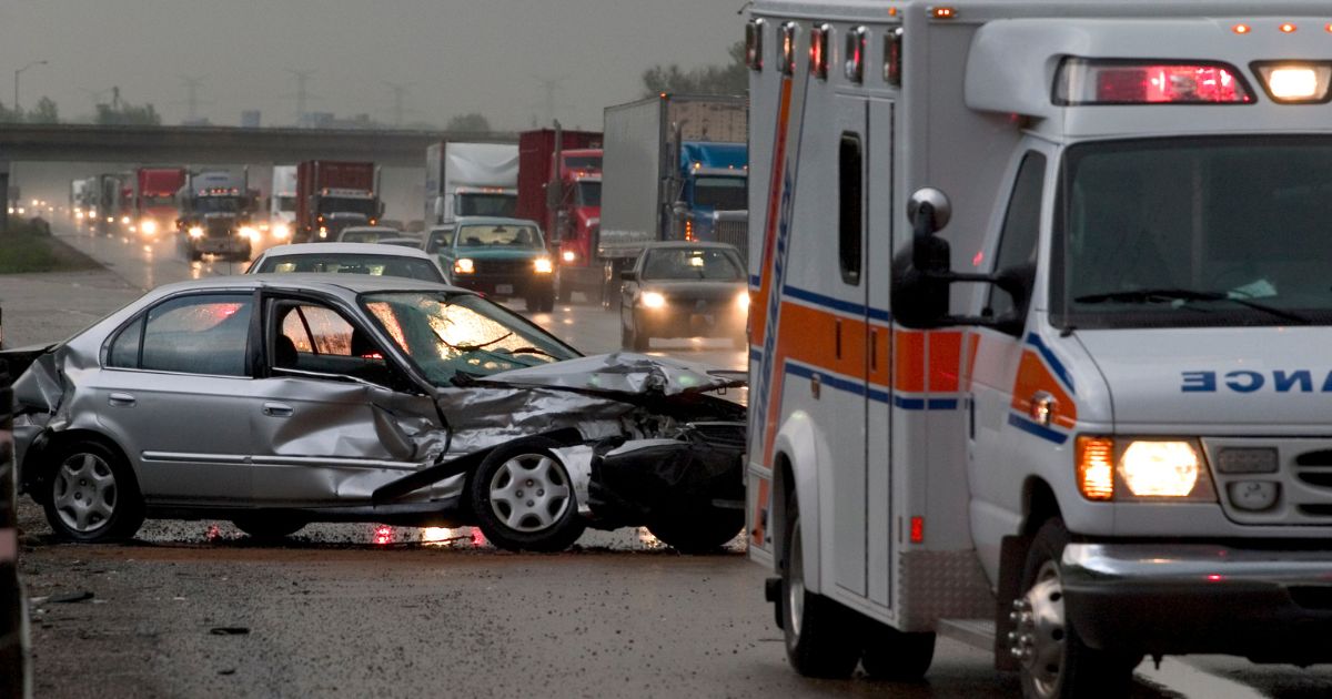 car accident on highway